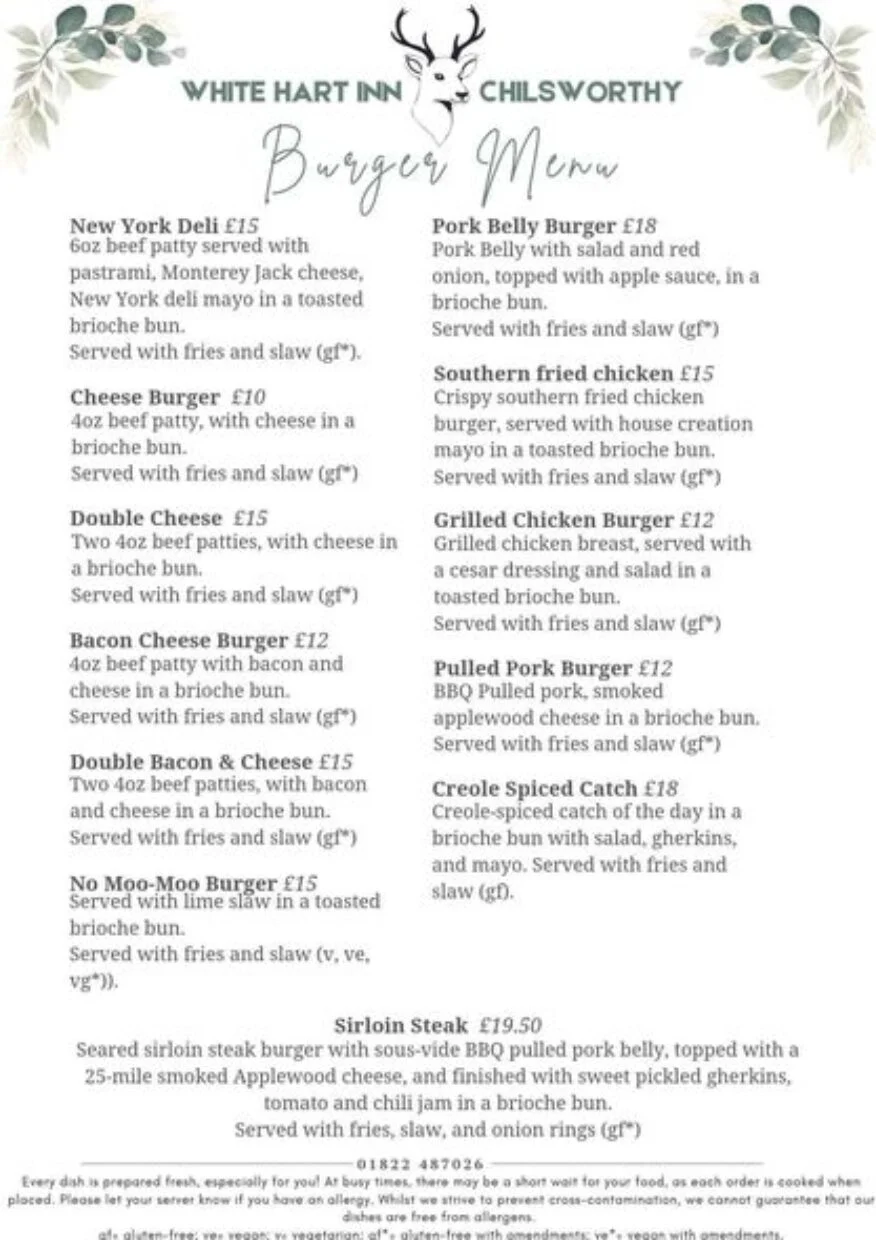 The White Hart, Chilsworthy