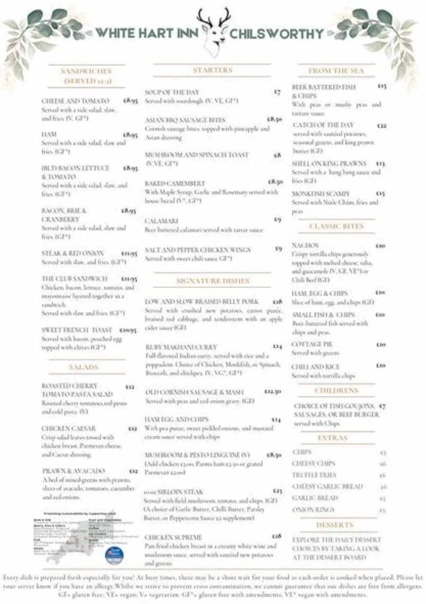 The White Hart, Chilsworthy