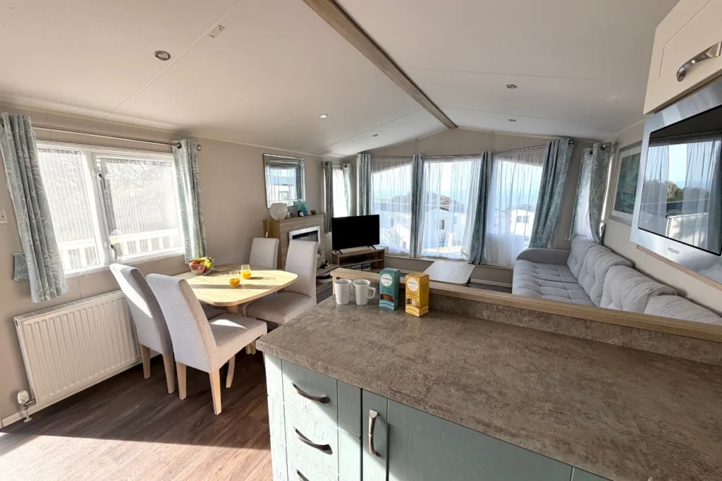 lynmouth holiday retreat devon open plan kitchen
