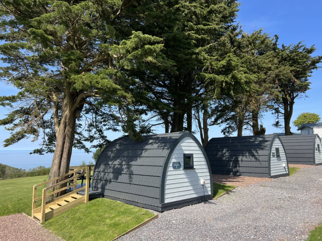 Sea View Glamping Pods