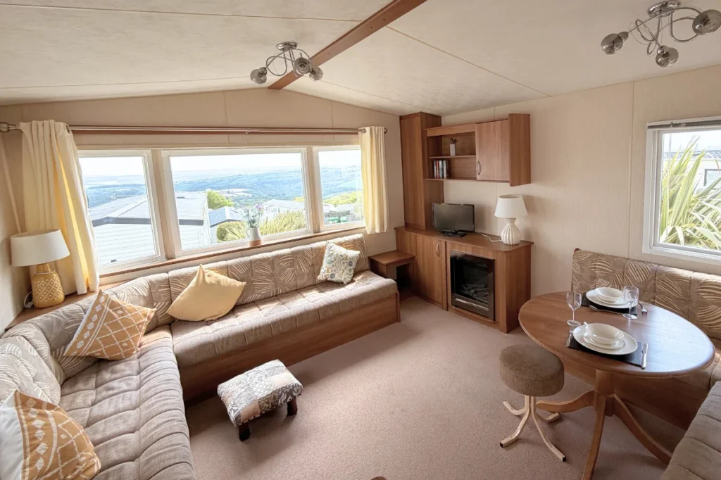 ABI Vista Platinum 2011 exterior Tamar View Cornwall holiday park