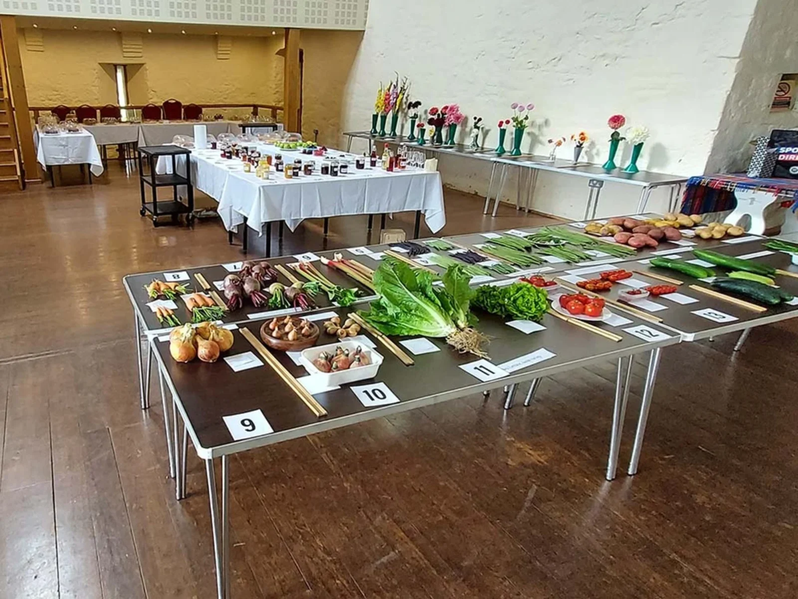 Dunster horticultural Society, annual Flower and Produce Show
