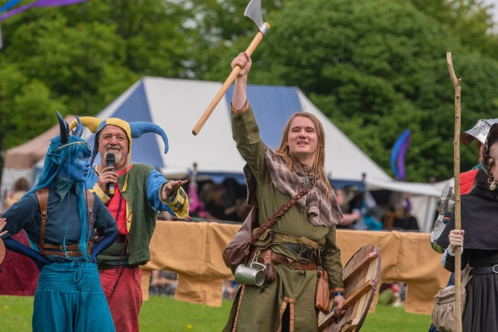 Glastonbury Abbey Medieval Fayre