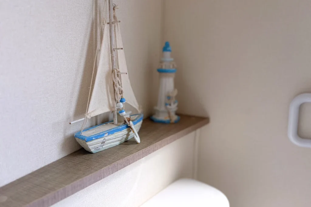 delta bromley shower room tamar view close up