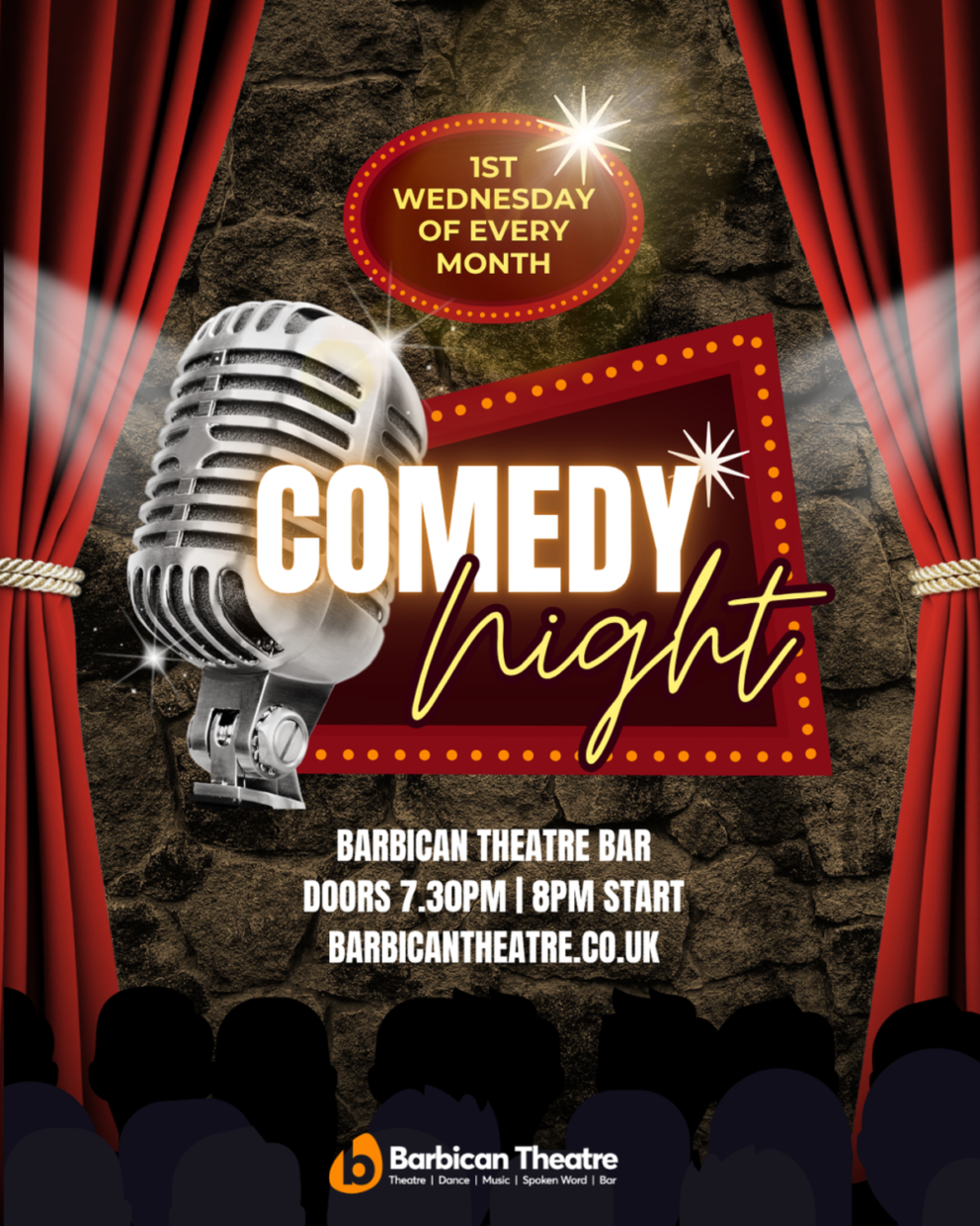 Comedy Night @ Barbican Theatre Bar
