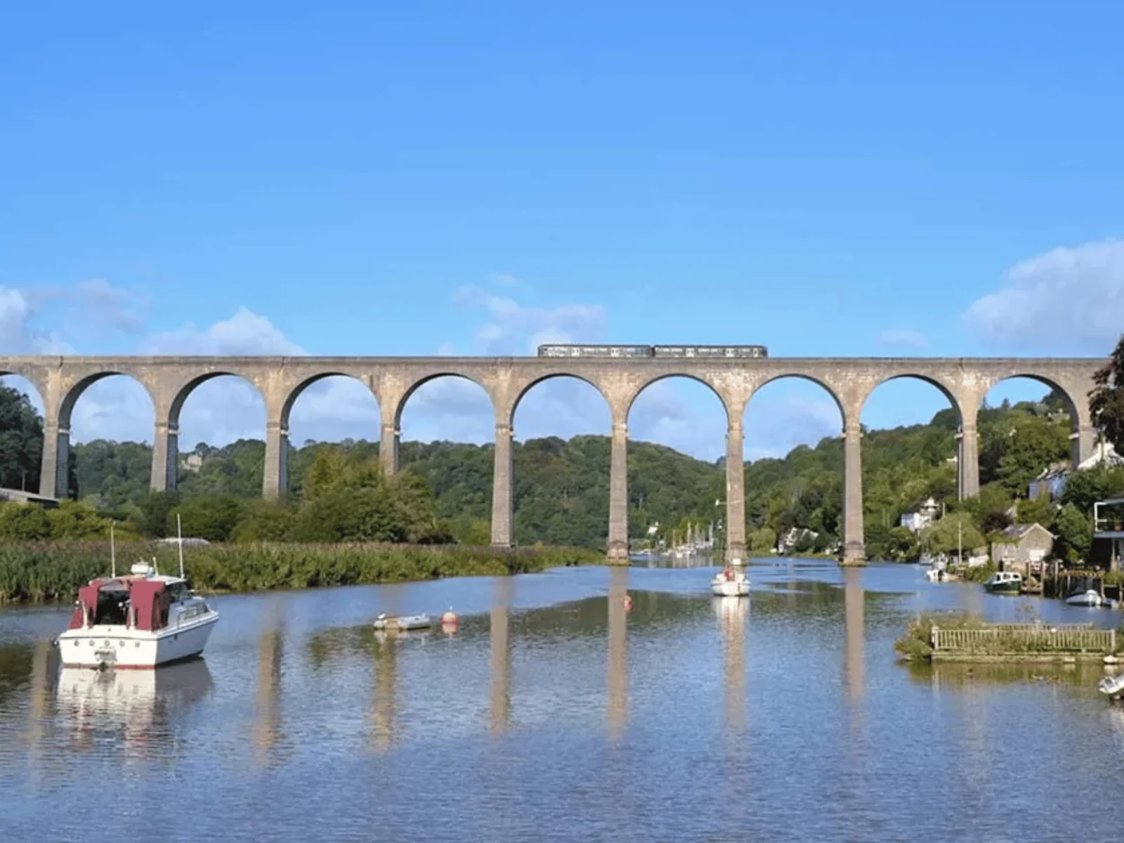tamar valley train bridge views